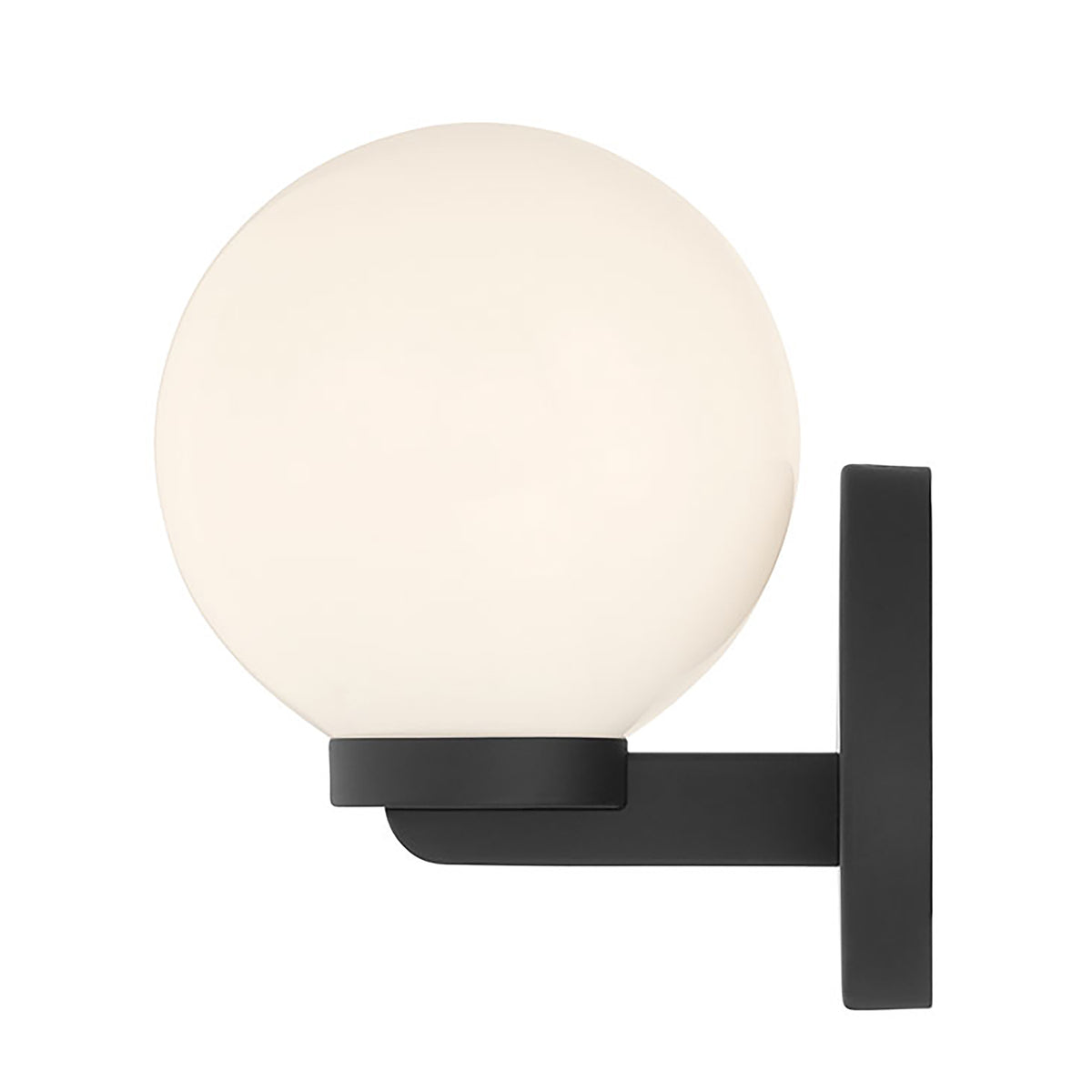 6'' Ardeva Matte Black 1 Light Wall Sconce