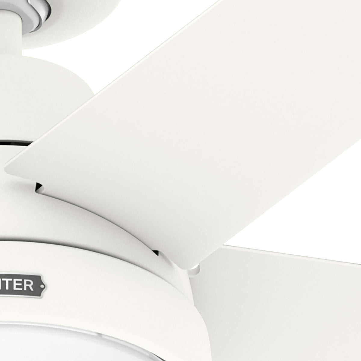 60 inch Aerodyne Wi-Fi ENERGY STAR® Matte White Ceiling Fan with LED Light Kit and Handheld Remote