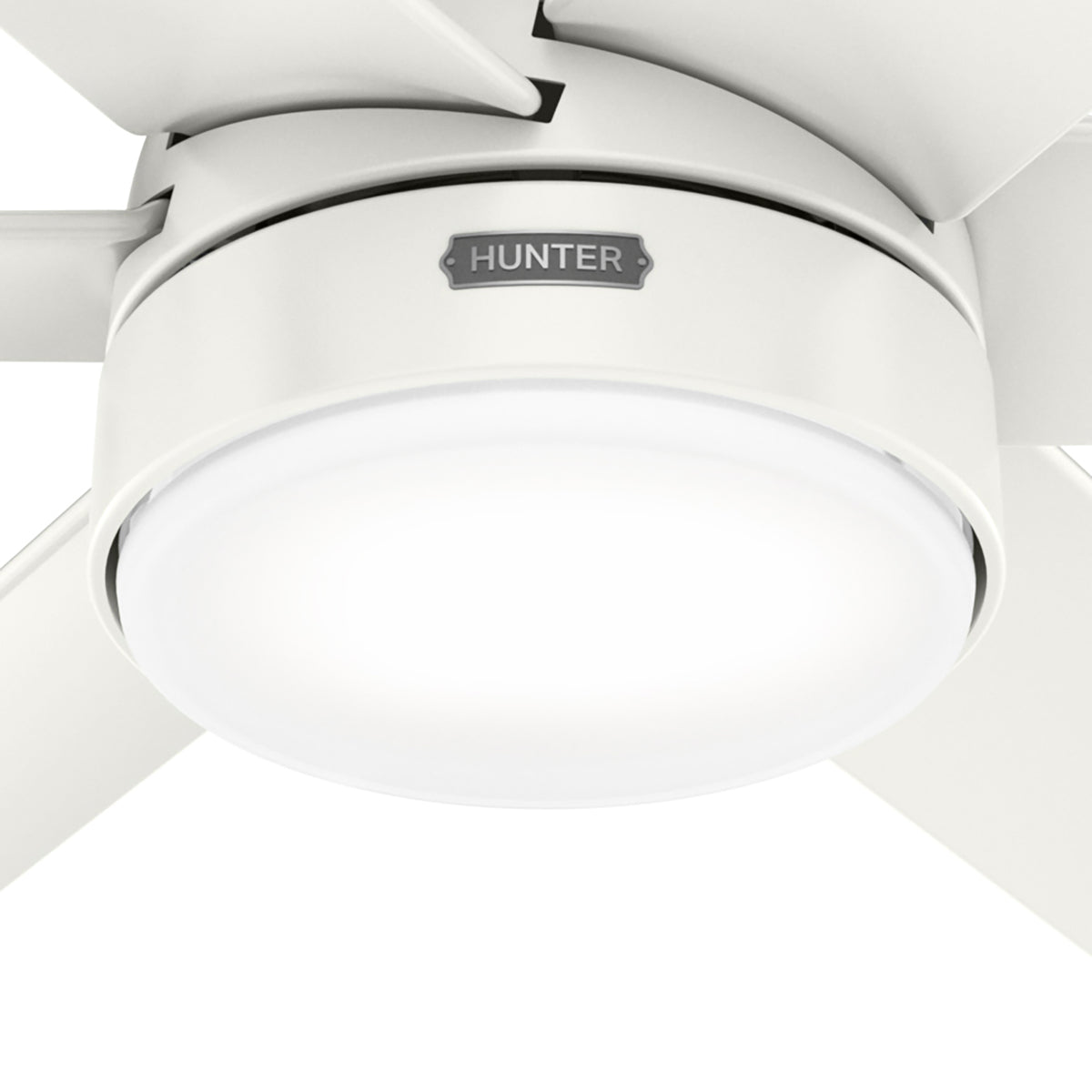 60 inch Skysail ENERGY STAR® Fresh White WeatherMax Indoor / Outdoor Ceiling Fan with LED Light Kit and Wall Control