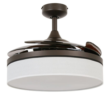 Fraser 48 Inch 3 Light Bronze Fan with Retractable Blades