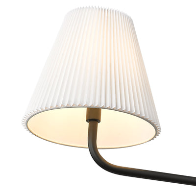 18'' Ami Matte Black 2 Light Linear Chandelier