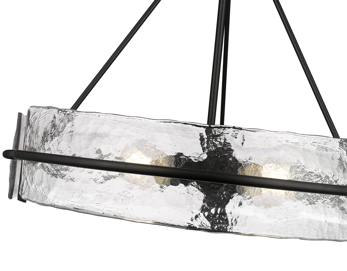 19.75'' Rezi Matte Black 4 Light Pendant