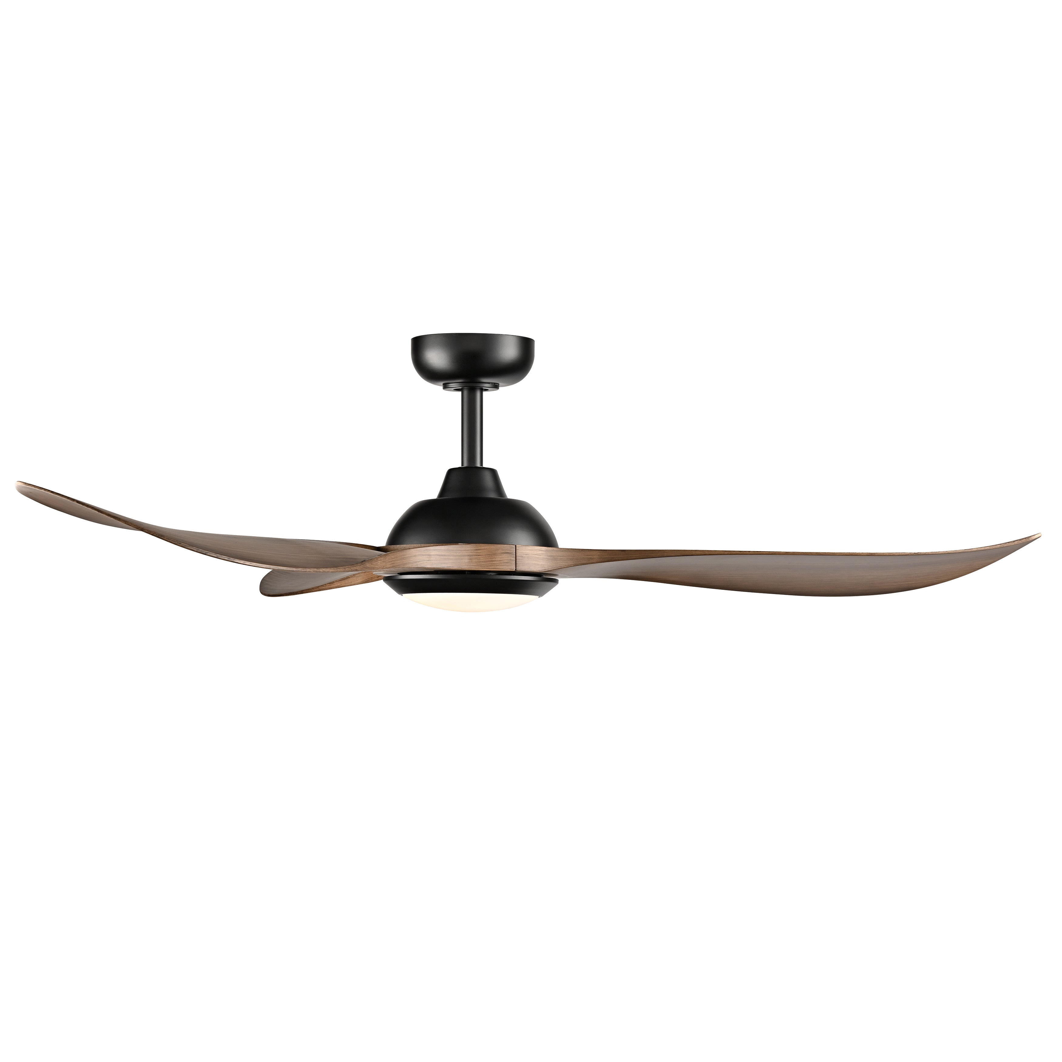 Wynleaf 52'' 3 Blades Matte Black Led indoor & Outdoor DC Ceiling Fan