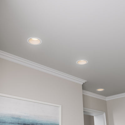 8-inch White Commercial Wall Light with 3-CCT Selectable White