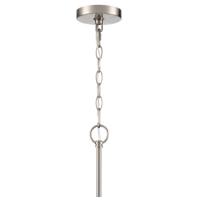 22.25'' Beverlly Brushed Nickel 5 Light Chandelier