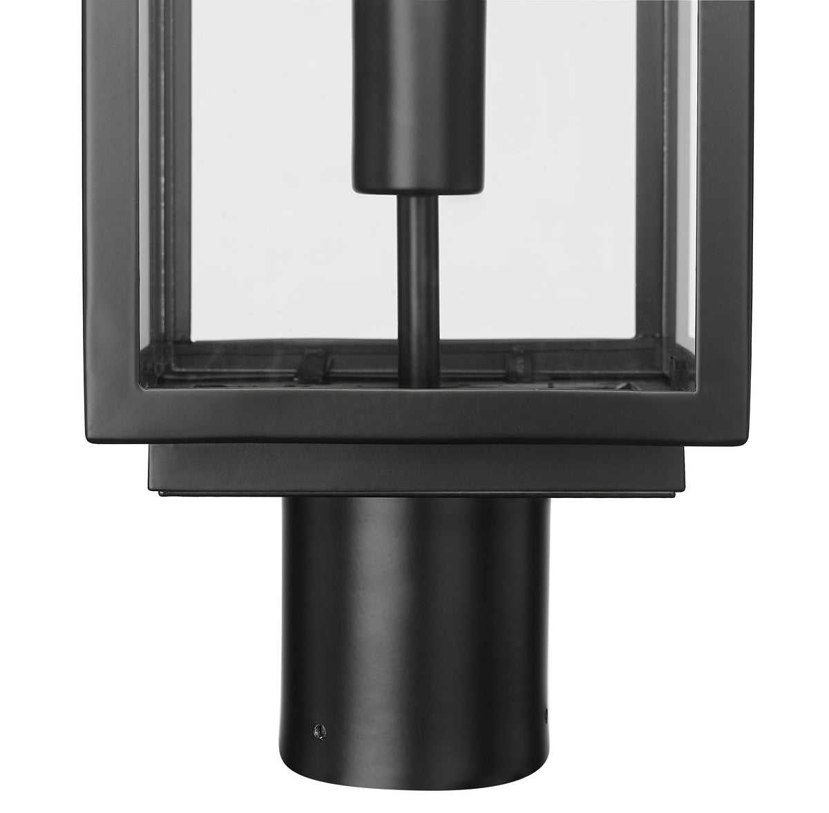 21.25'' Beaufort Powder Coated Black 1 Light Post Lantern