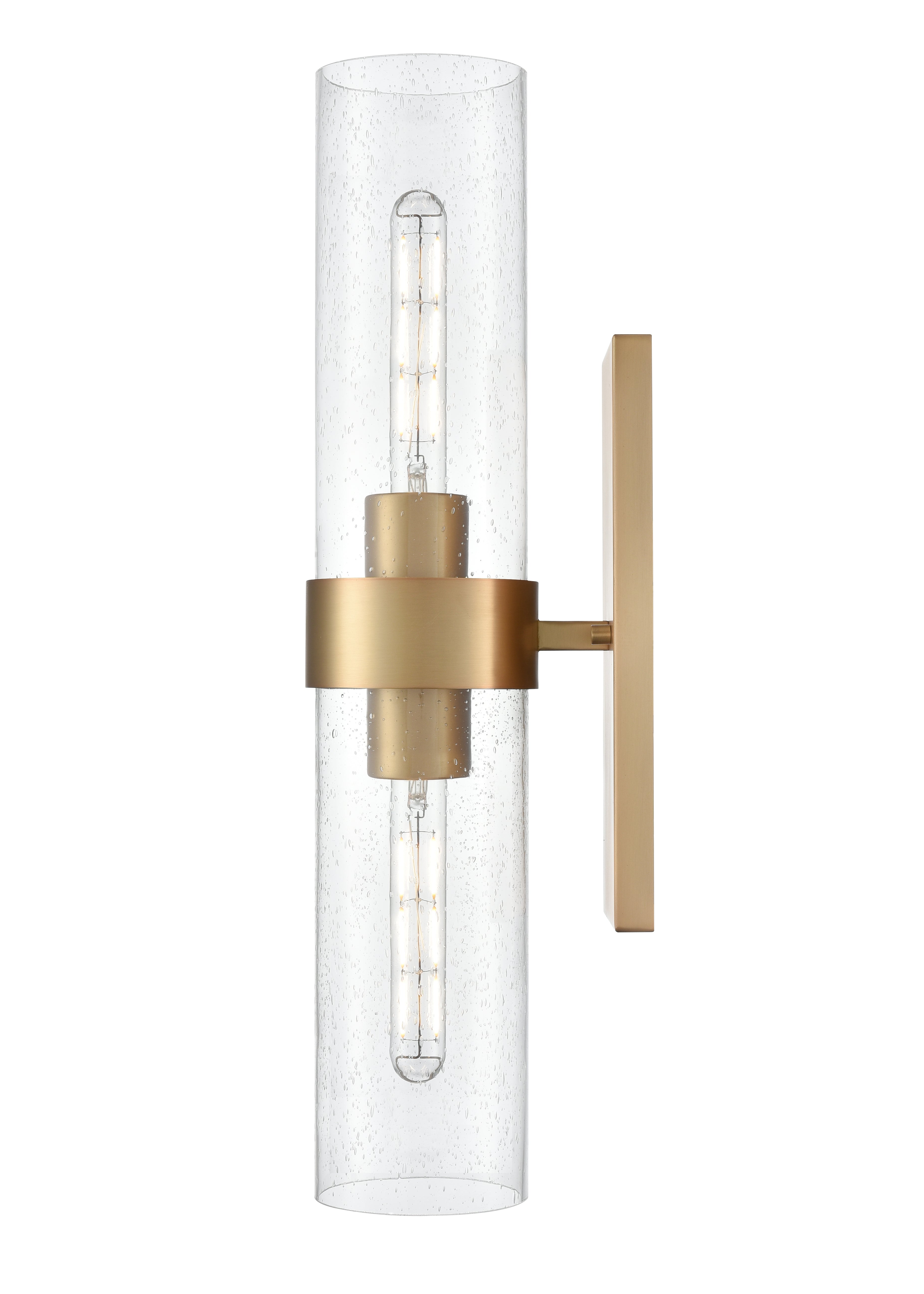 5'' Jamison Vintage Brass 2 Light Wall Sconce