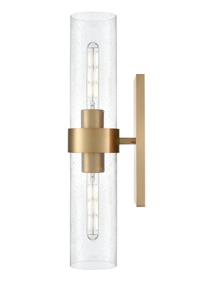 5'' Jamison Vintage Brass 2 Light Wall Sconce