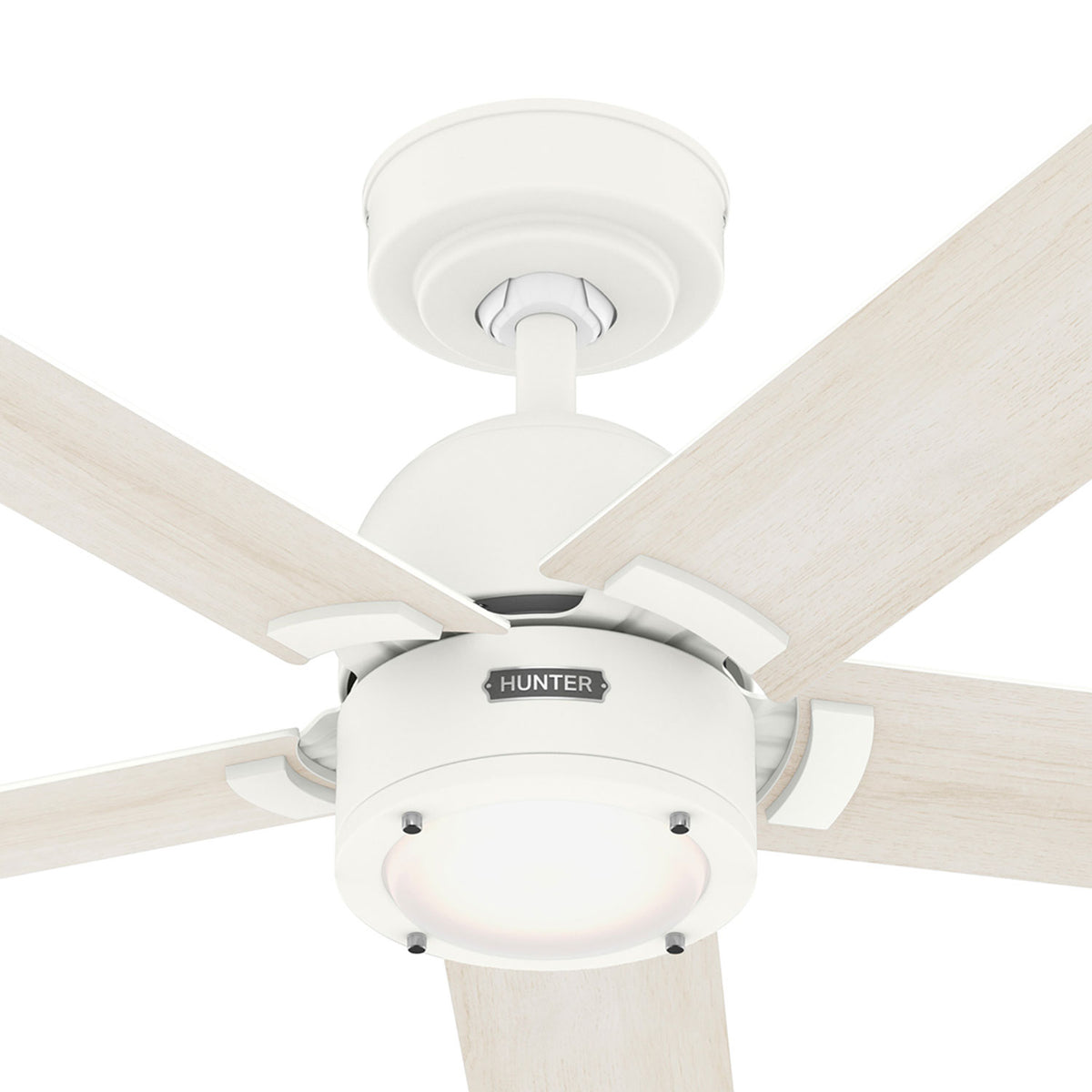 52 inch Erling ENERGY STAR® Fresh White Ceiling Fan with LED Light Kit and Handheld Remote