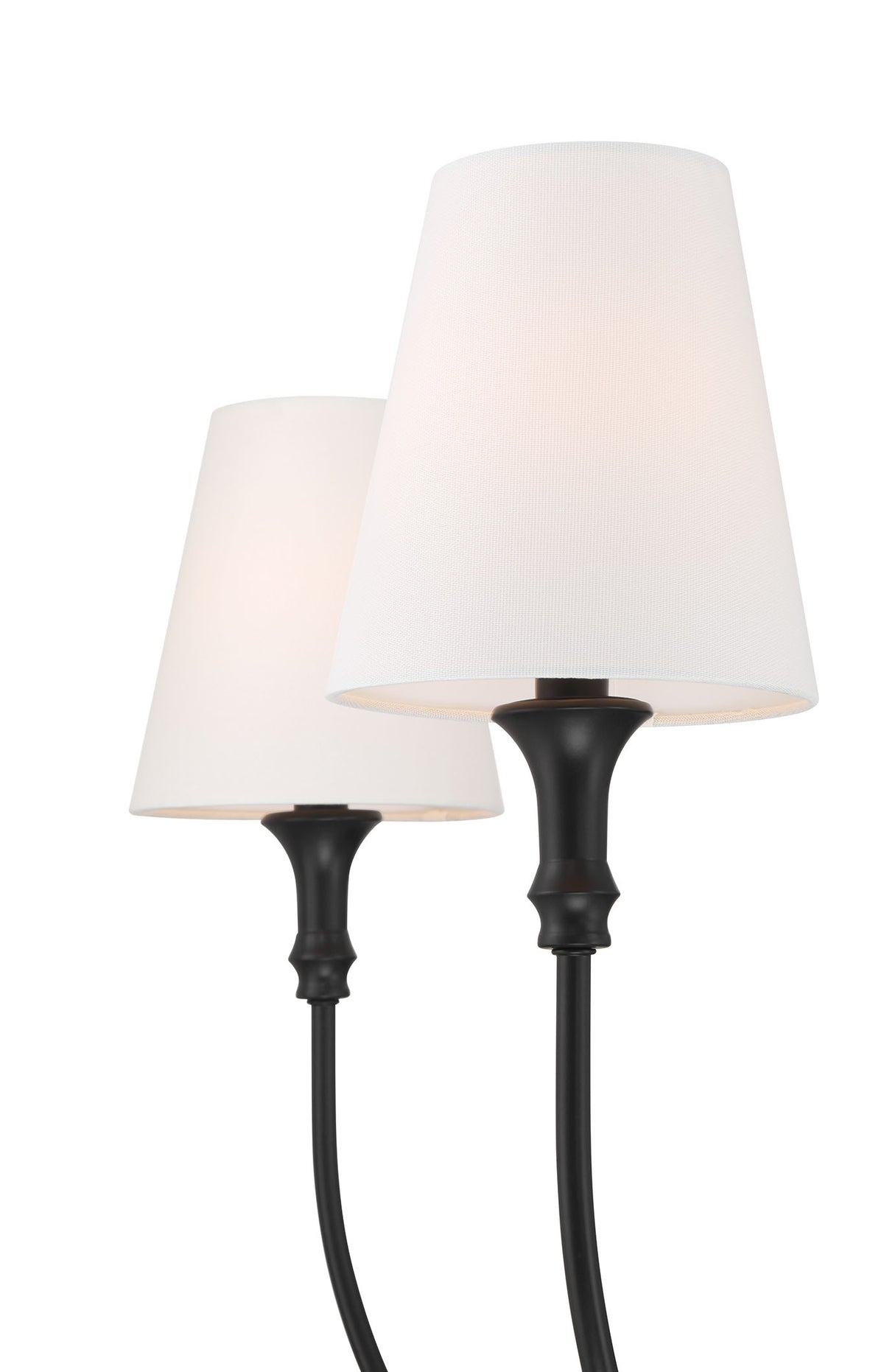 32.5'' Mairbourne Matte Black 5 Light Chandelier