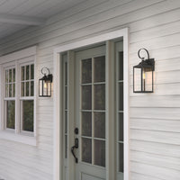 6.25'' Halston Powder Coated Black 1 Light Lantern