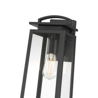 6'' Kendrix Powder Coated Black 1 Light Lantern