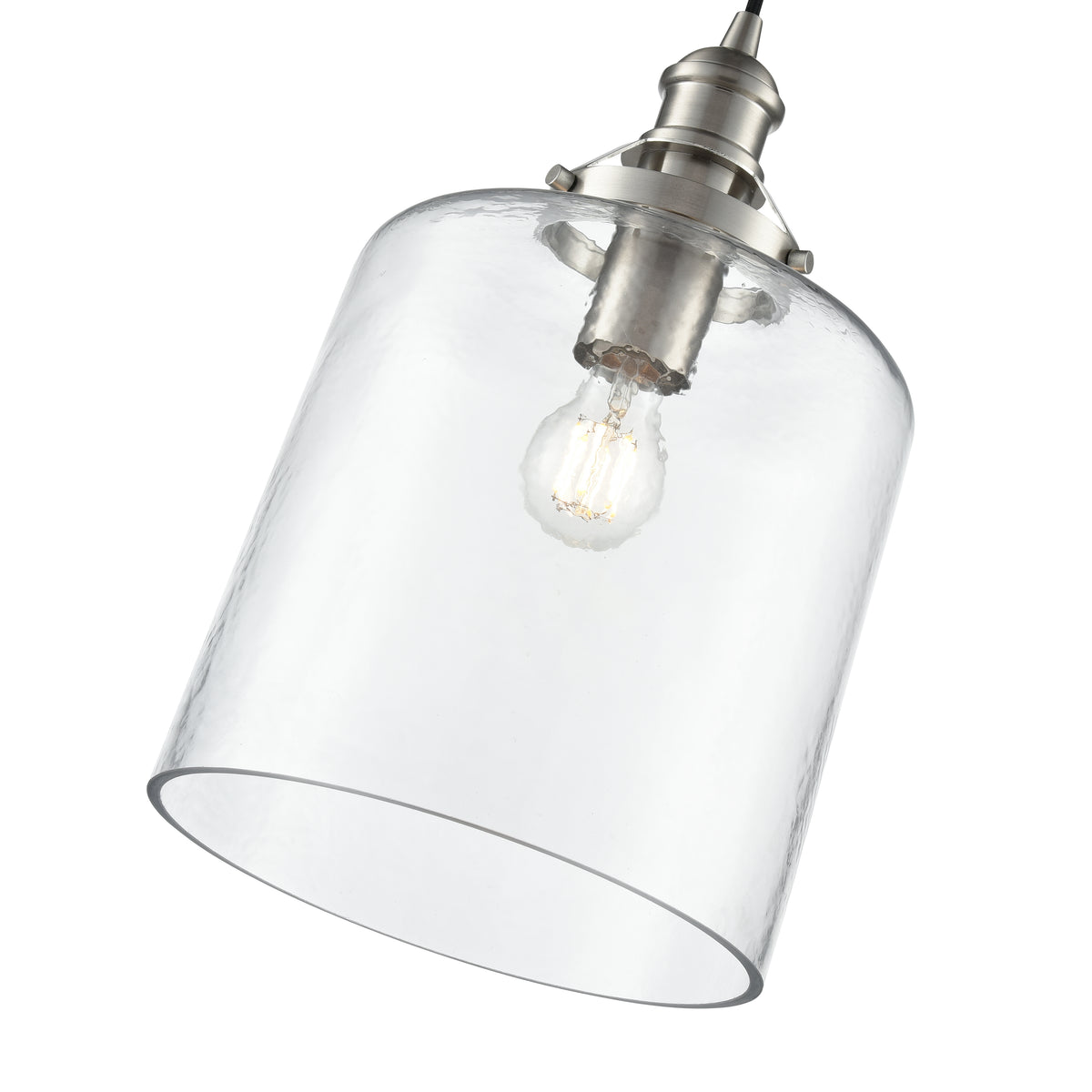 15.75'' Khrisa Brushed Nickel 1 Light Pendant