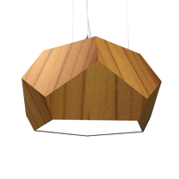 13.78'' Modern Facet LED Accord Pendant Light