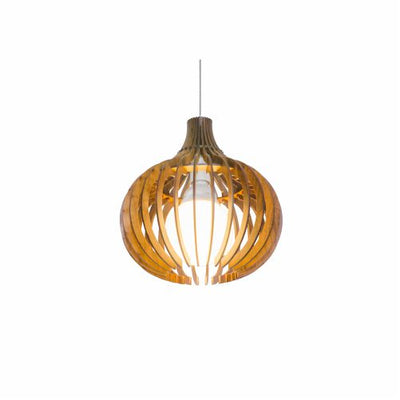 11.81'' Minimalist Stecche di Legno Accord Pendant Light