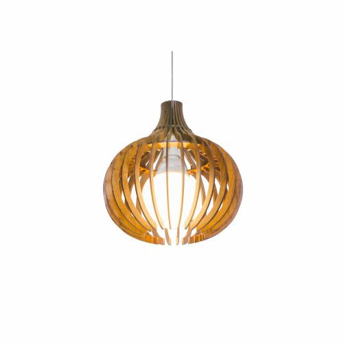 11.81'' Minimalist Stecche di Legno Accord Pendant Light