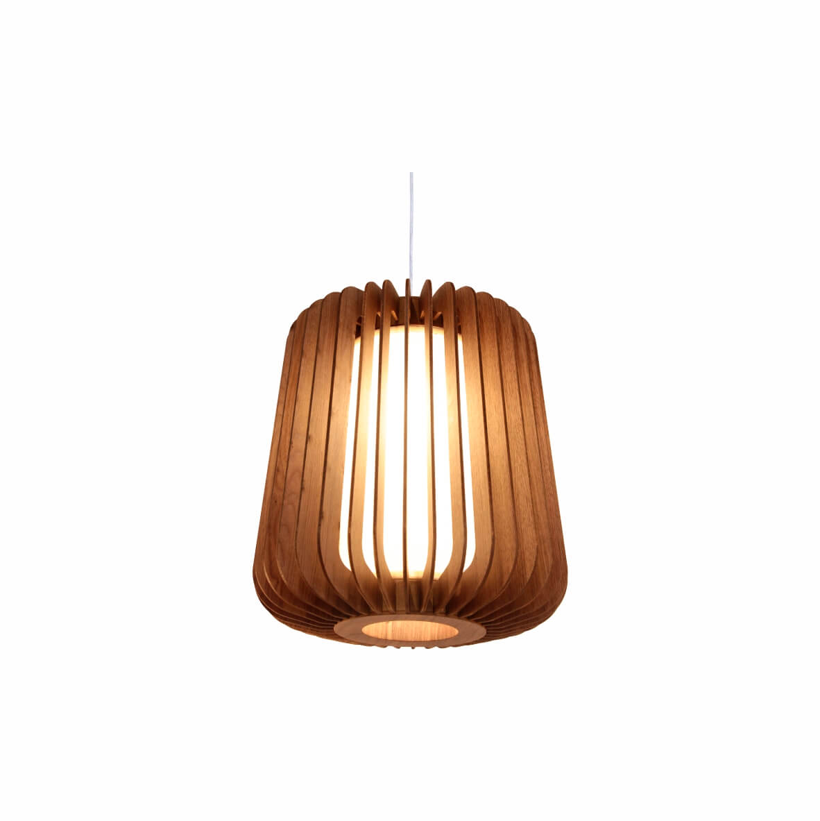 8.07'' Stecche di Legno Accord Pendant Light