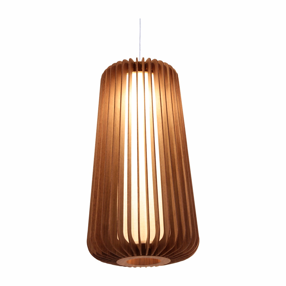 9.25'' Stecche di Legno Accord Pendant Light