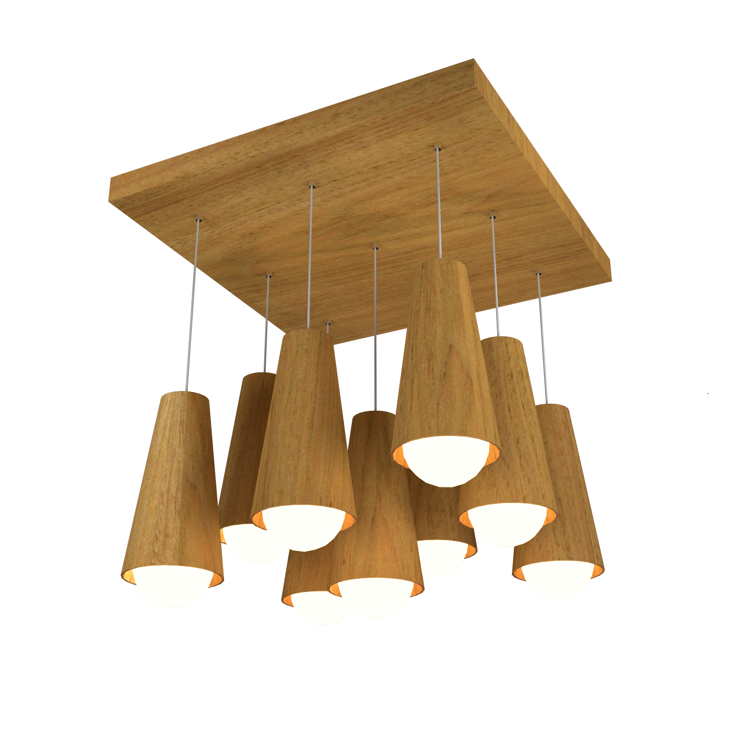 11.81'' Handcrafted Conical Accord Pendant Light