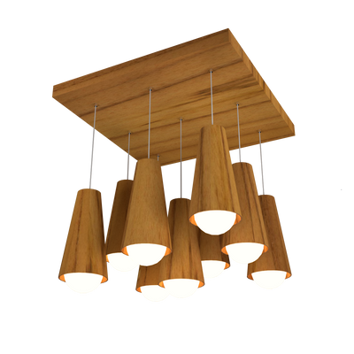 11.81'' Handcrafted Conical Accord Pendant Light