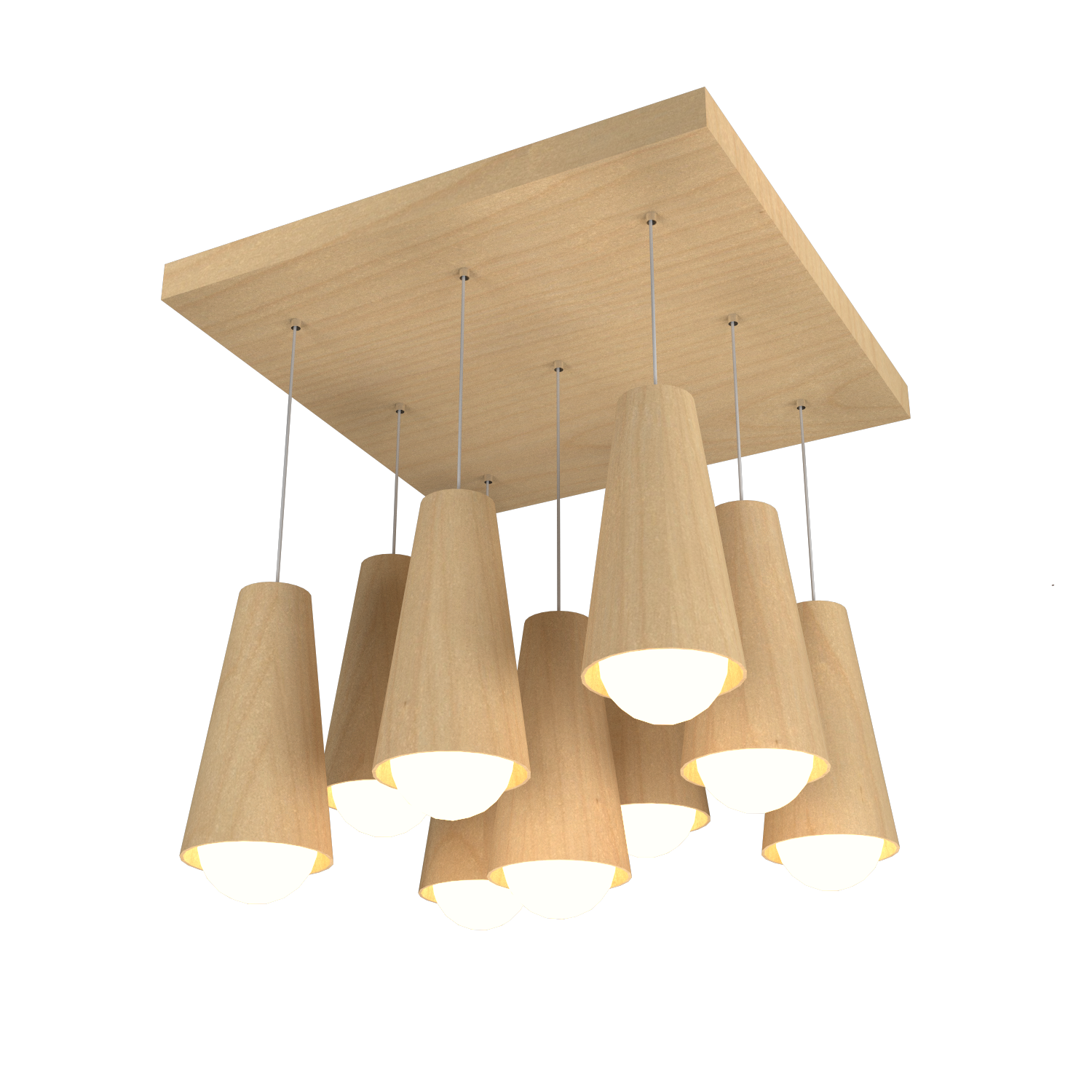 11.81'' Handcrafted Conical Accord Pendant Light