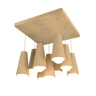 11.81'' Handcrafted Conical Accord Pendant Light