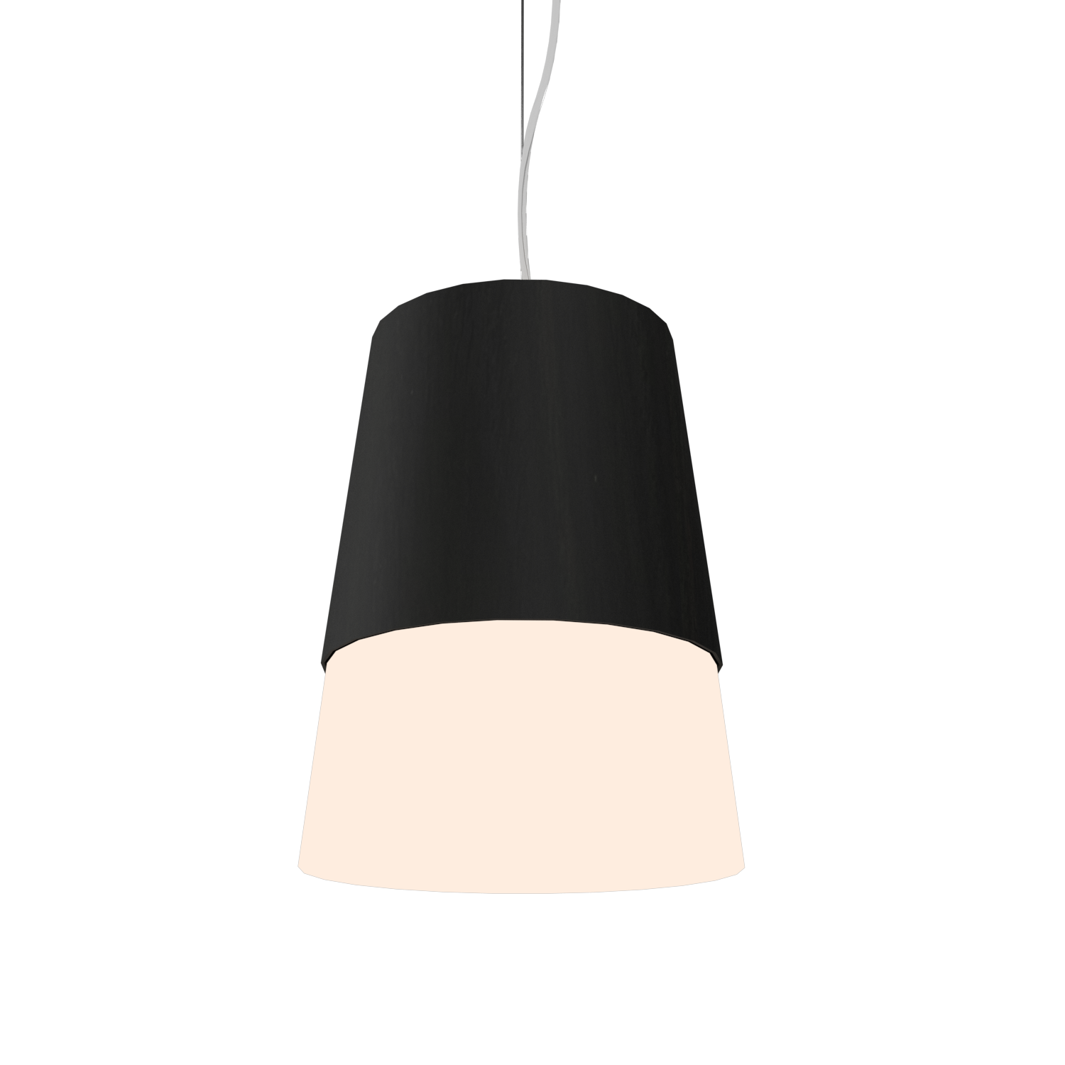 12.99'' Contemporary Conical Accord Pendant Light