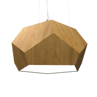 13.78'' Modern Facet LED Accord Pendant Light