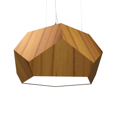 13.78'' Modern Facet LED Accord Pendant Light