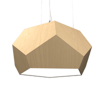 13.78'' Modern Facet LED Accord Pendant Light