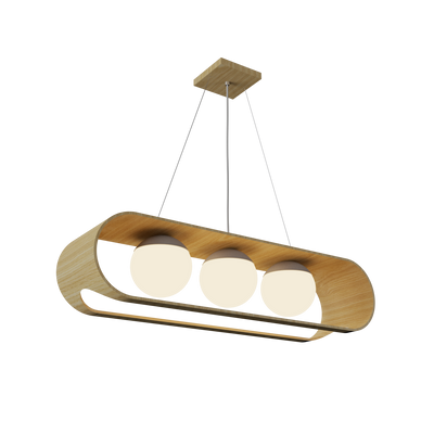 39.37'' Handcrafted Petra LED Accord Wall Lamp Light