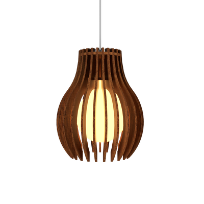 8.66'' Stecche di Legno Accord Pendant Light