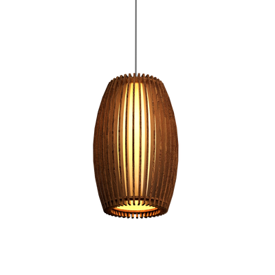 11.81'' Contemporary Stecche di Legno Accord Pendant Light