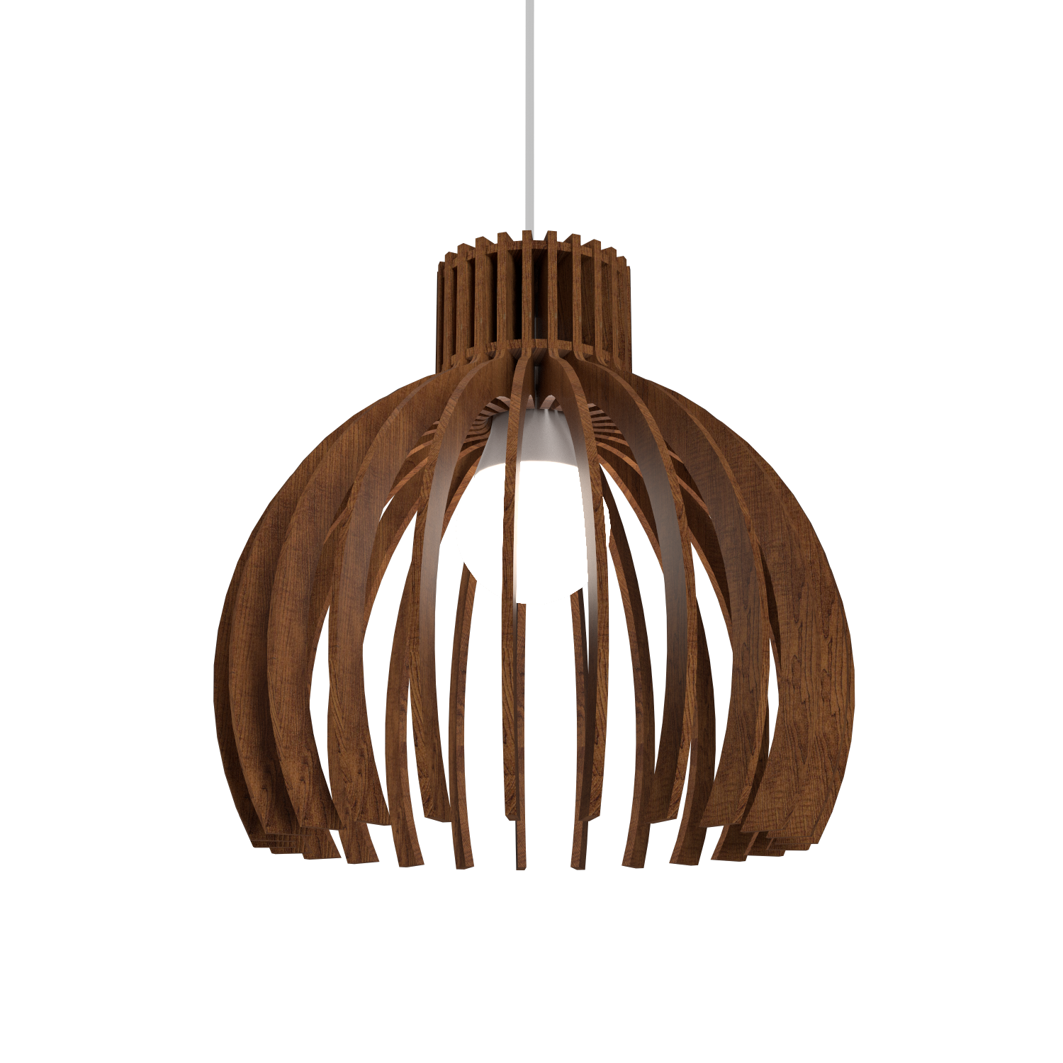10.24'' Stecche di Legno Accord Pendant Light