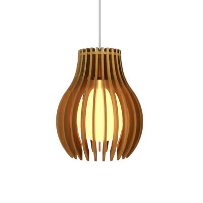 8.66'' Stecche di Legno Accord Pendant Light