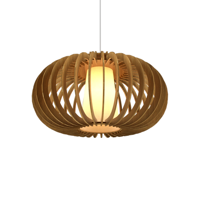 9.84'' Contemporary Stecche di Legno Accord Pendant Light