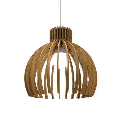 10.24'' Stecche di Legno Accord Pendant Light