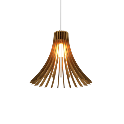 11.81'' Modern Stecche di Legno Accord Pendant Light