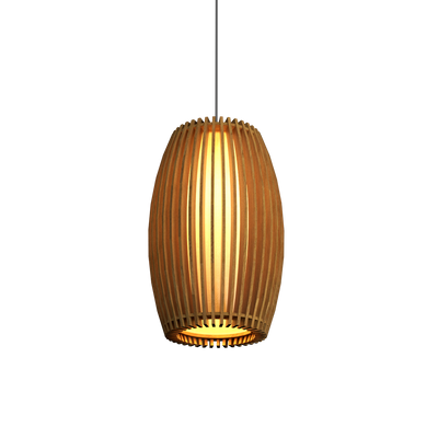 11.81'' Contemporary Stecche di Legno Accord Pendant Light