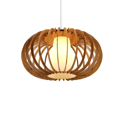 9.84'' Minimalist Stecche di Legno Accord Pendant Light