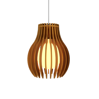 8.66'' Stecche di Legno Accord Pendant Light