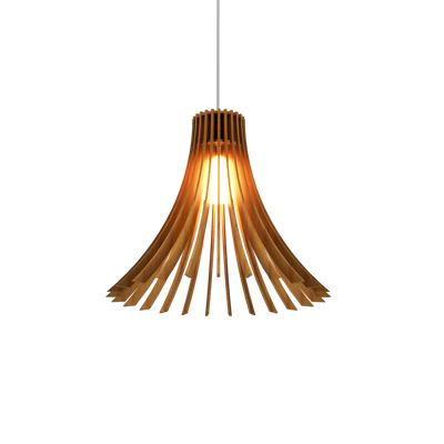 11.81'' Modern Stecche di Legno Accord Pendant Light
