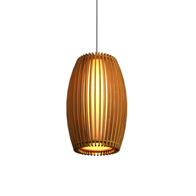 11.81'' Contemporary Stecche di Legno Accord Pendant Light