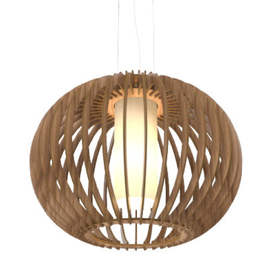 14.57'' Stecche di Legno Accord Pendant Light