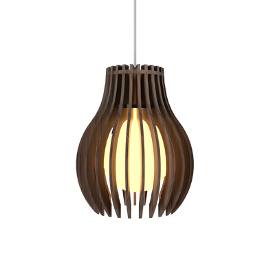 8.66'' Stecche di Legno Accord Pendant Light