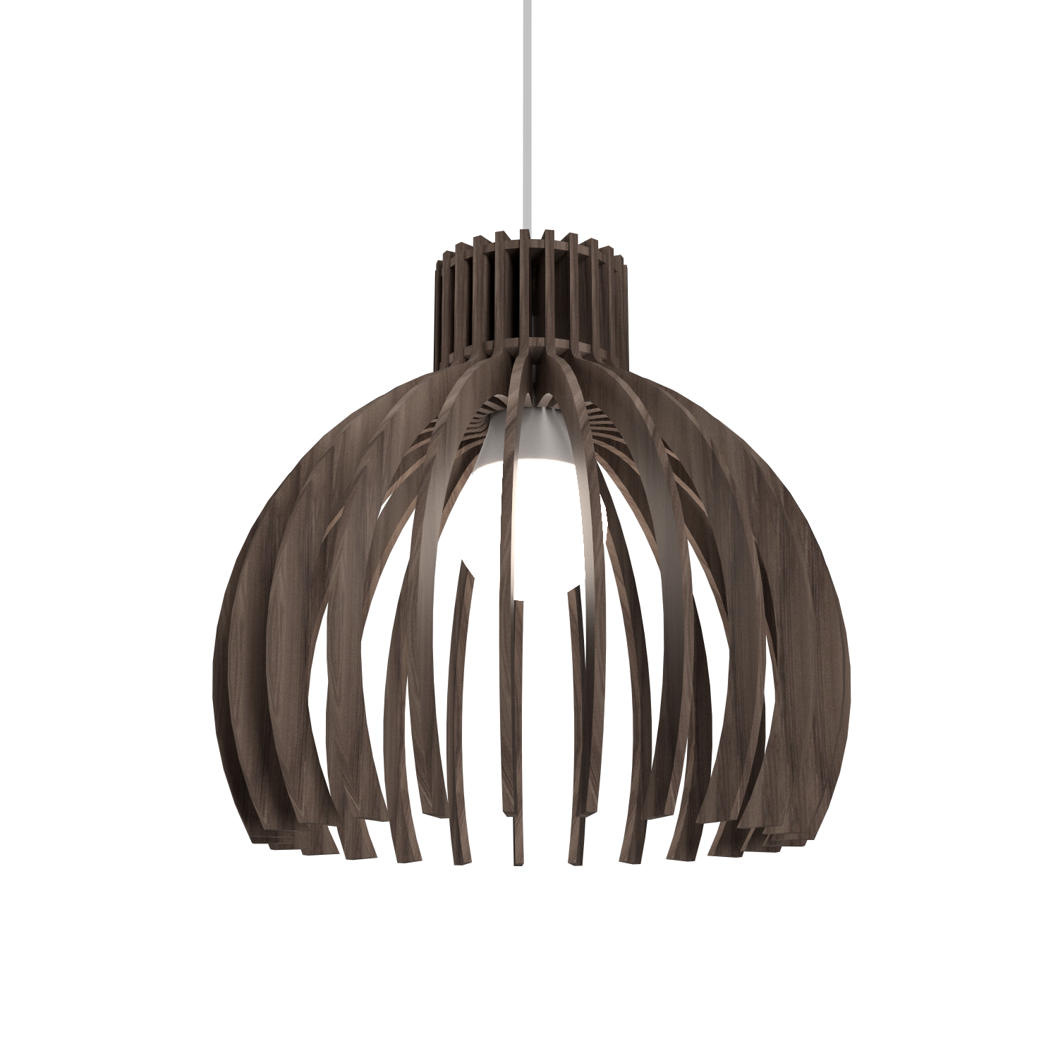 10.24'' Stecche di Legno Accord Pendant Light