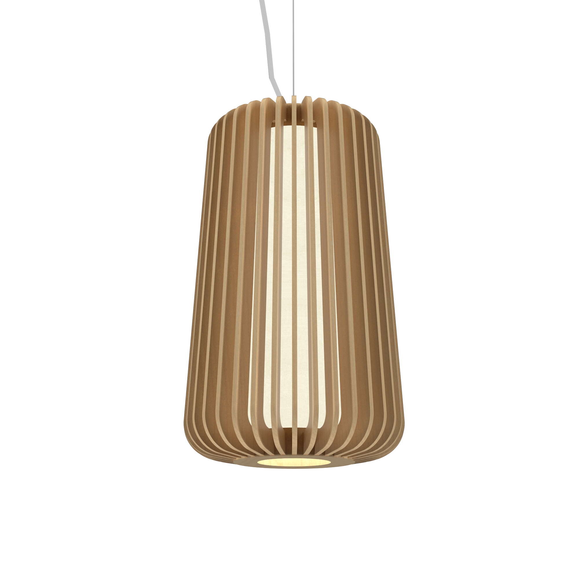 9.25'' Stecche di Legno Accord Pendant Light