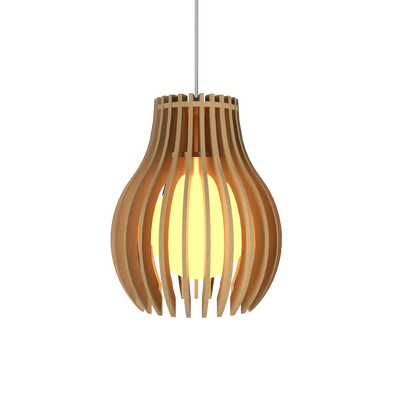 8.66'' Stecche di Legno Accord Pendant Light
