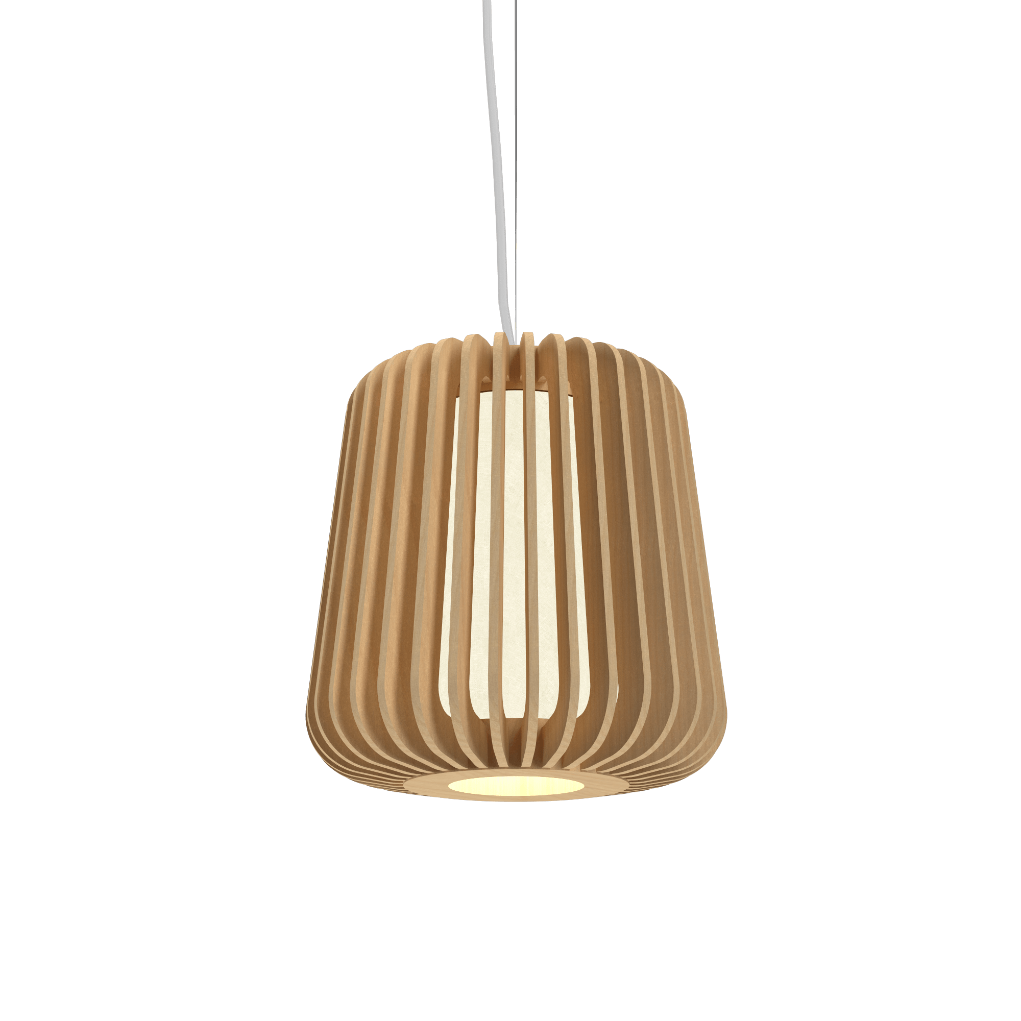 8.07'' Stecche di Legno Accord Pendant Light