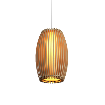 11.81'' Contemporary Stecche di Legno Accord Pendant Light